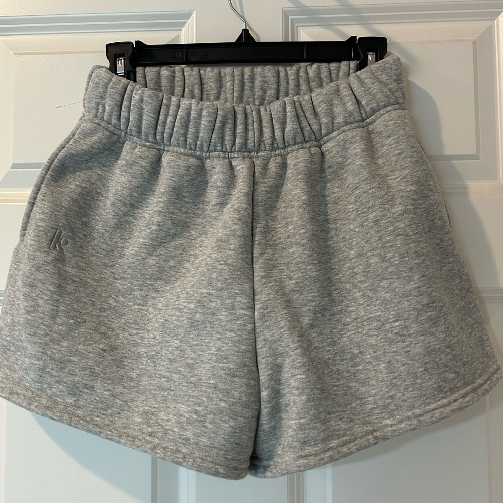 Kamo Fitness High-Waist Gray Women's Sweat Shorts